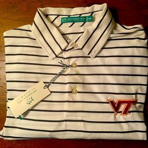 Virginia Tech Southern Tide performance polo. New with tags